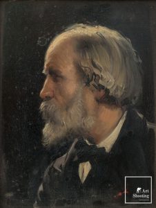 Autoportrait Fontaine 19e siècle